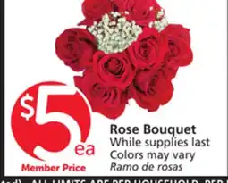 Vons Rose Bouquet offer