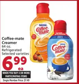 Vons Coffee-mate Creamer offer