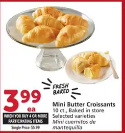 Vons Mini Butter Croissants offer