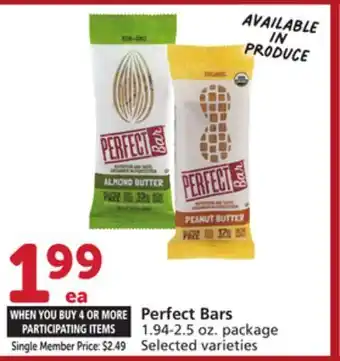 Vons Perfect Bars offer