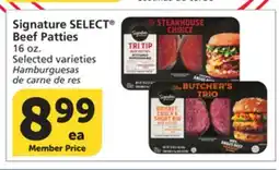 Vons Signature SELECT Beef Patties offer