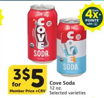 Vons Cove Soda offer