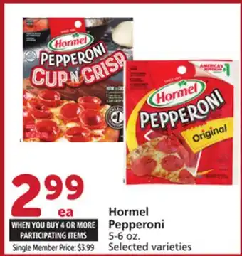 Albertsons Hormel Pepperoni offer