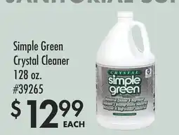 Smart & Final Simple Green Crystal Cleaner offer