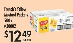 Smart & Final French's Yellow Mustard Packets offer