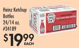 Smart & Final Heinz Ketchup Bottles offer