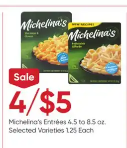 Stater Bros Michelina's Entrées offer