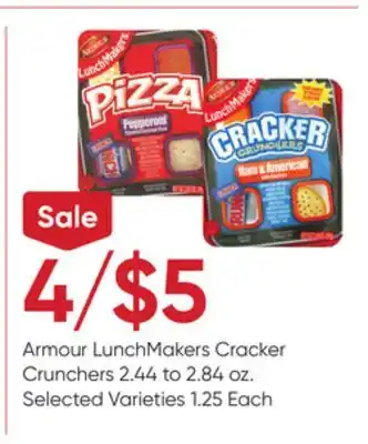 Stater Bros Armour LunchMakers Cracker Crunchers offer