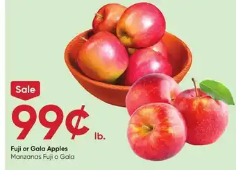 Stater Bros Fuji or Gala Apples offer