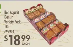 Smart & Final Bon Appetit Danish Variety Pack offer