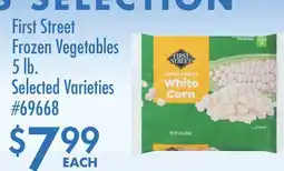 Smart & Final First Street Frozen Vegetables offer