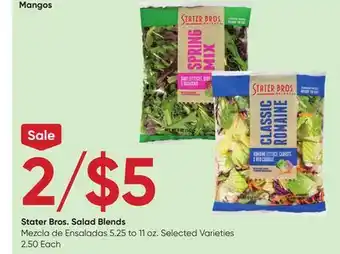 Stater Bros Stater Bros. Salad Blends offer