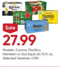 Stater Bros Modelo, Corona, Pacifico, Heineken or Dos Equis offer