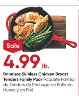 Stater Bros Boneless Skinless Chicken Breast Tenders offer