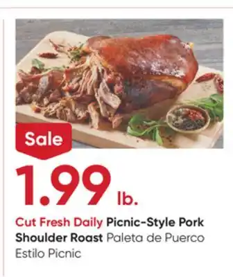 Stater Bros Picnic-Style Pork Shoulder Roast offer
