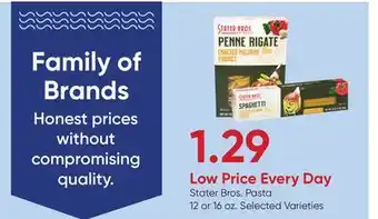 Stater Bros Stater Bros. Pasta offer