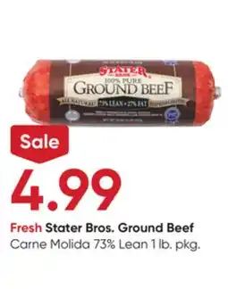 Stater Bros Fresh Stater Bros. Ground Beef offer