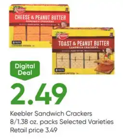 Stater Bros Keebler Sandwich Crackers offer