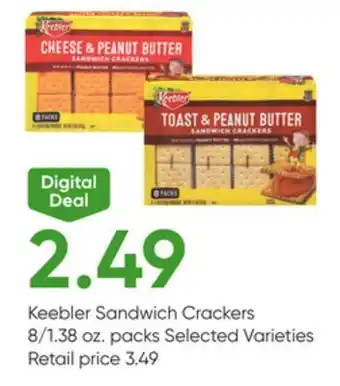 Stater Bros Keebler Sandwich Crackers offer