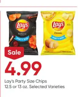 Stater Bros Lay's Party Size Chips offer