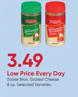 Stater Bros Stater Bros. Grated Cheese offer