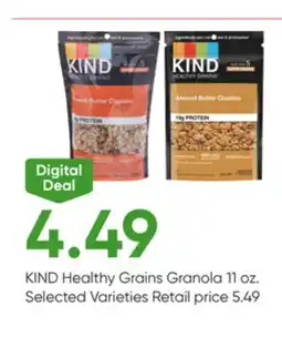 Stater Bros KIND Healthy Grains Granola offer