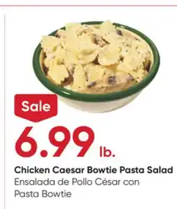 Stater Bros Chicken Caesar Bowtie Pasta Salad offer