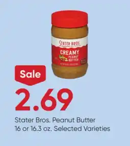 Stater Bros Stater Bros. Peanut Butter offer