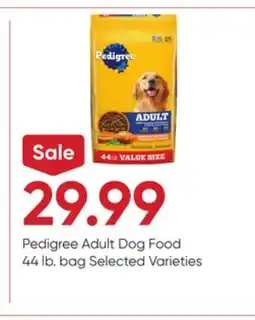 Stater Bros Pedigree Adult Dog Food offer