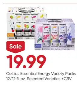 Stater Bros Celsius Essential Energy Variety Packs offer