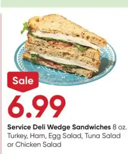 Stater Bros Service Deli Wedge Sandwiches offer