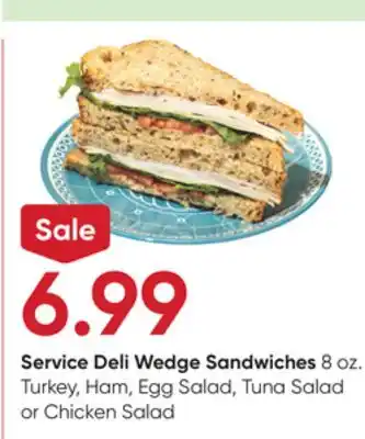 Stater Bros Service Deli Wedge Sandwiches offer