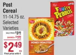 Smart & Final Post Cereal offer