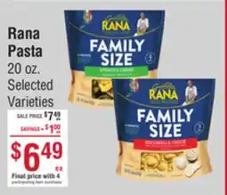 Smart & Final Rana Pasta offer