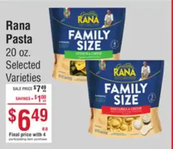 Smart & Final Rana Pasta offer