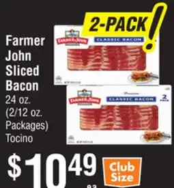 Smart & Final Farmer John Sliced Bacon offer