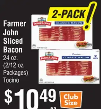 Smart & Final Farmer John Sliced Bacon offer