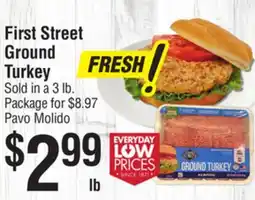 Smart & Final First Street Ground Turkey offer