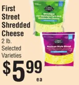 Smart & Final First Street Shredded Cheese offer