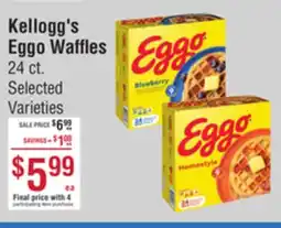 Smart & Final Kellogg's Eggo Waffles offer