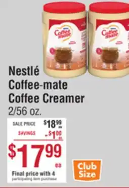 Smart & Final Nestlé Coffee-mate Coffee Creamer offer