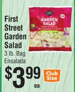Smart & Final First Street Garden Salad offer