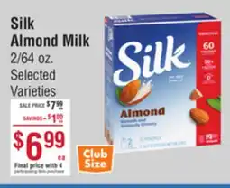 Smart & Final Silk Almond Milk offer