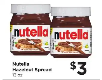Food 4 Less Nutella Hazelnut Spread offer
