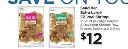 Food 4 Less Sand Bar Extra Large EZ Peel Shrimp offer