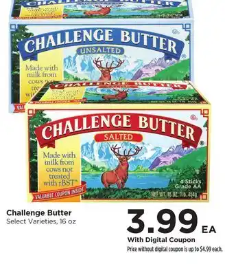 Food 4 Less Challenge Butter offer