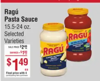 Smart & Final Ragú Pasta Sauce offer