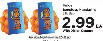 Food 4 Less Halos Seedless Mandarins offer