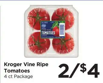 Food 4 Less Kroger Vine Ripe Tomatoes offer