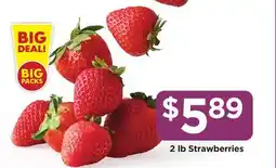 Food 4 Less 2 lb Strawberries offer